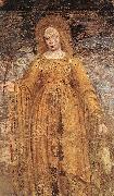 BORGOGNONE, Ambrogio St Catherine of Alexandria fd oil painting
